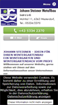Mobile Screenshot of metallbau-steixner.at